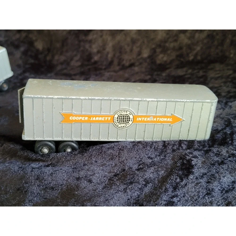Vintage Matchbox Lesney Major Pack M-9 Cooper-Jarrett Inter-State Trailers Set